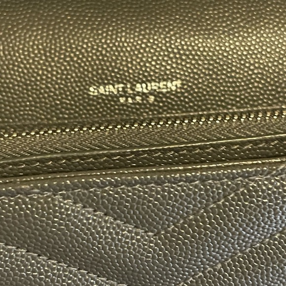 SAINT LAURENT MONOGRAM ENVELOPE WALLET - Picture 5 of 14